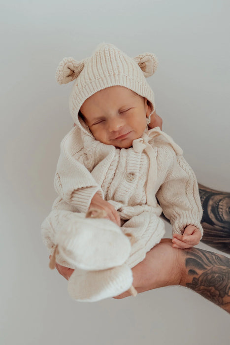 Bonnet | Biscotti Fleck (Bear)