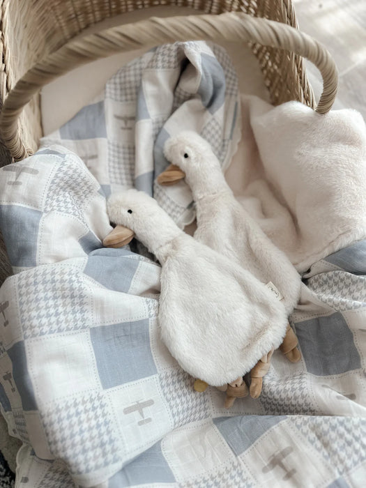 Waddles the Goose Comforter Toy