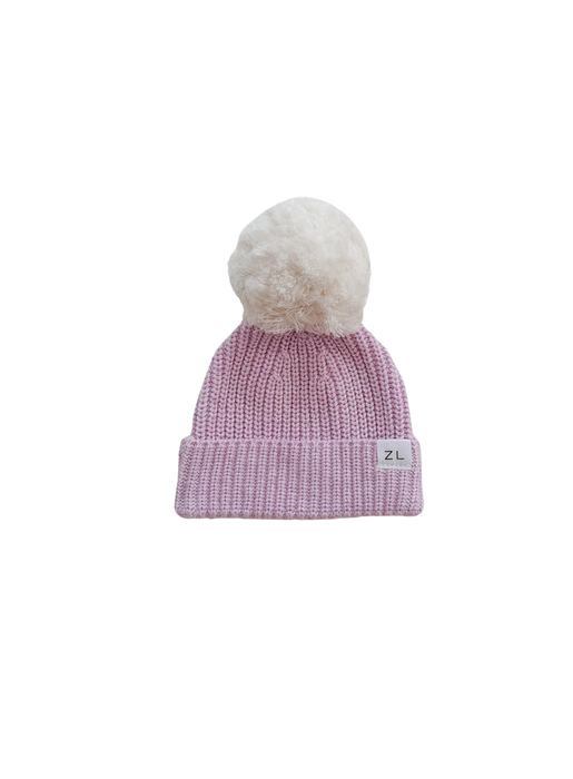 Beanie | Lilac Fleck