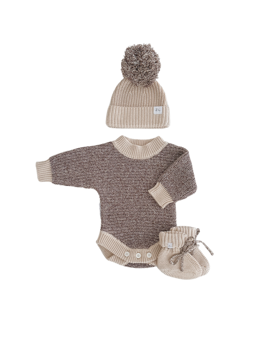 Heirloom Romper | Brownie