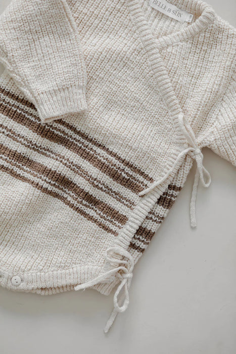 Kimono Romper | Cedar Stripe