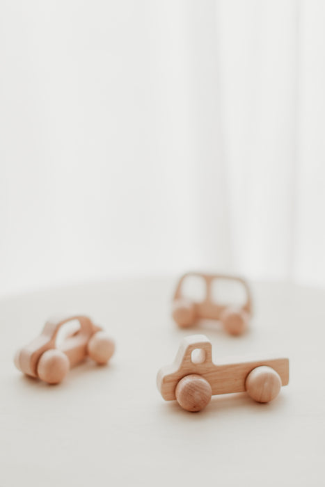 Wooden Eco Car Set