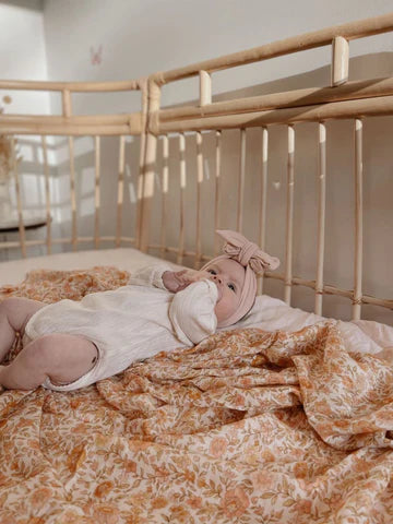 Bloom Floral Swaddle
