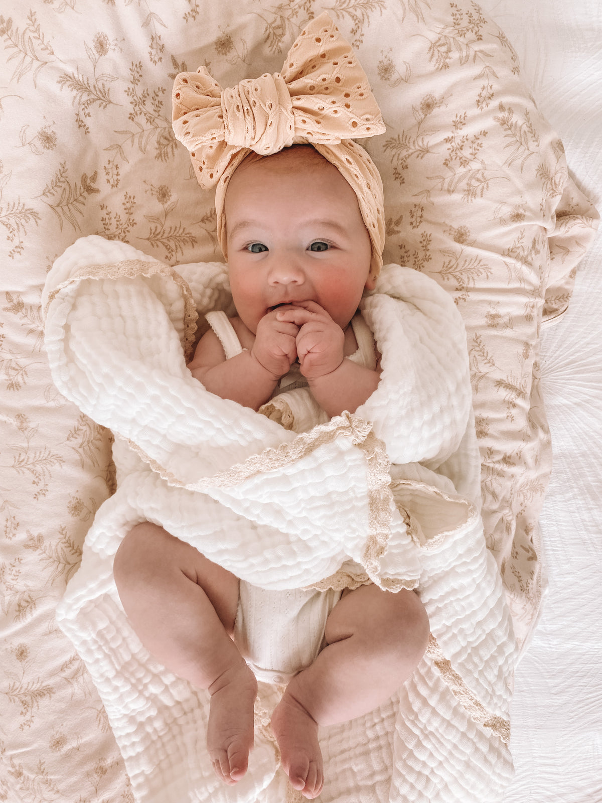 Organic Gauze Blanket– Millie and Lana